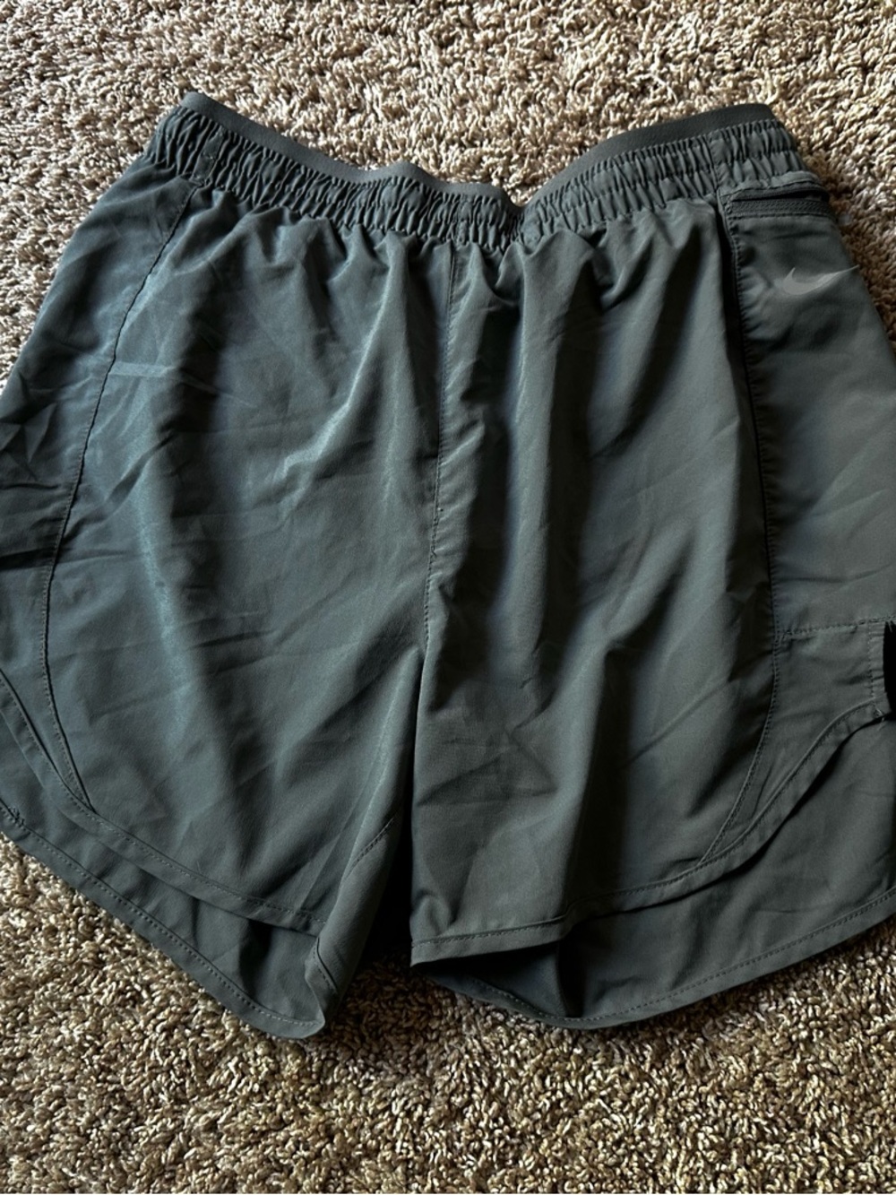 Grey Nike Running Shorts
